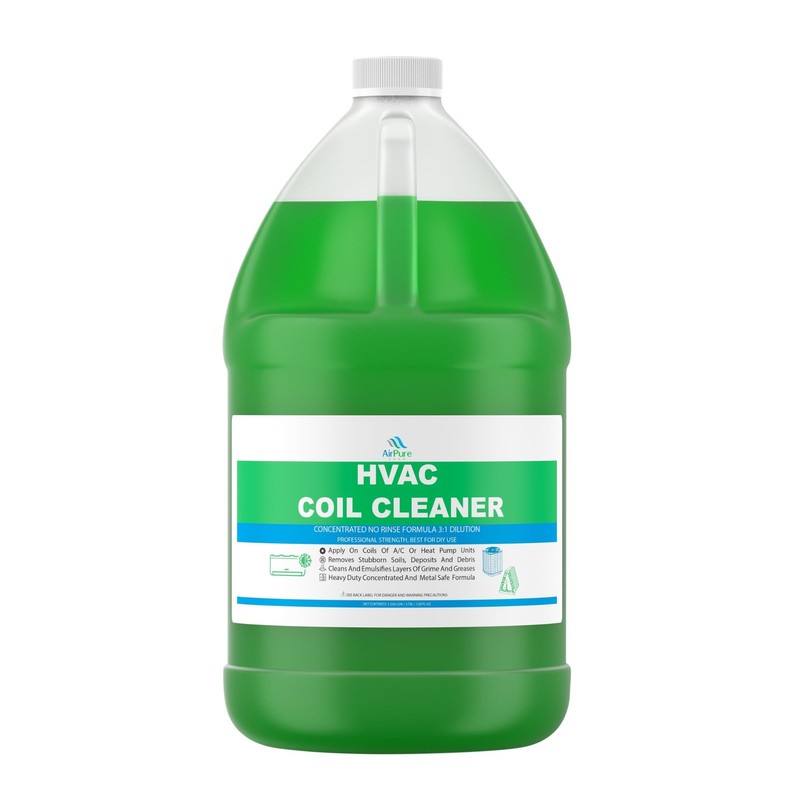 AC Evaporator Coil Cleaner, 1 Gallon Limpiador de serpentines del evaporador del