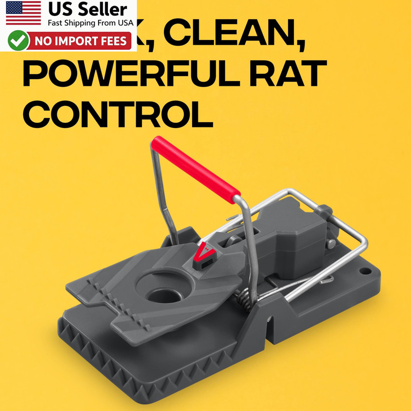 Victor Power-Kill Rat Trap M144-2B Easy Set Reusable Pest Control 2 Pack FROM US gallery