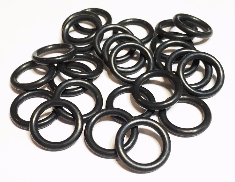 25 PK Buna Oring Seals For 3/8 Pressure Washer Quick Coupler Connectors