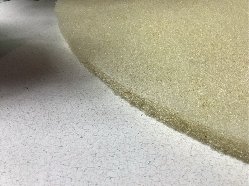 27” Floor Machine Pad Thick Beige First Quality Select Polishing Scrubber (QT 6) gallery