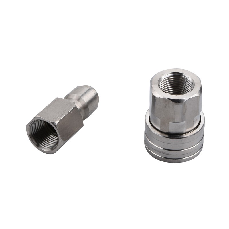 4000PSI Maximum Pressure Washer Adapter Set Swivel to 3/8 inch Quick Connect