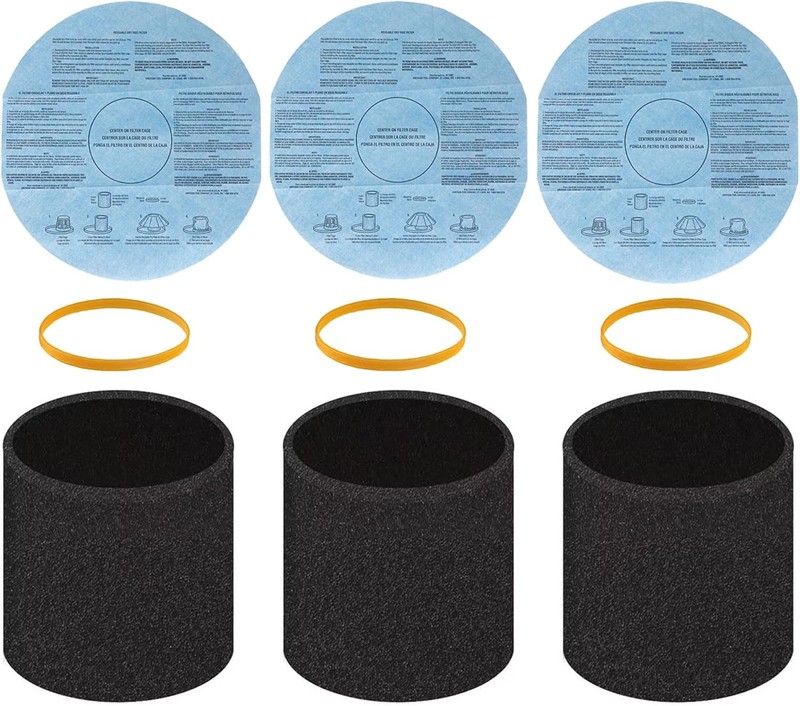 Filter Replacement 90585 Foam Sleeve for Shop Vac Wet Dry Vacuums 90304 90350