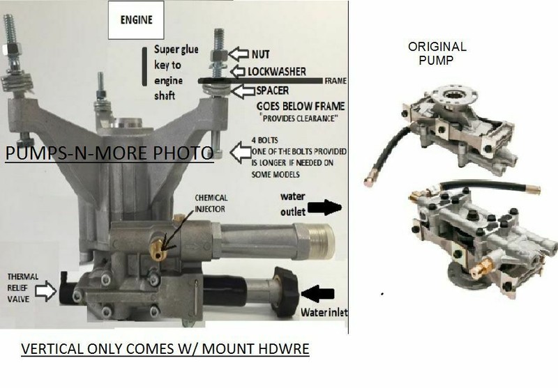FRONT PIPE CONNECTIONS VERTICAL DELTA DT2400CS, DTH2450 EXVRB2325 EXVRB2321 KITS