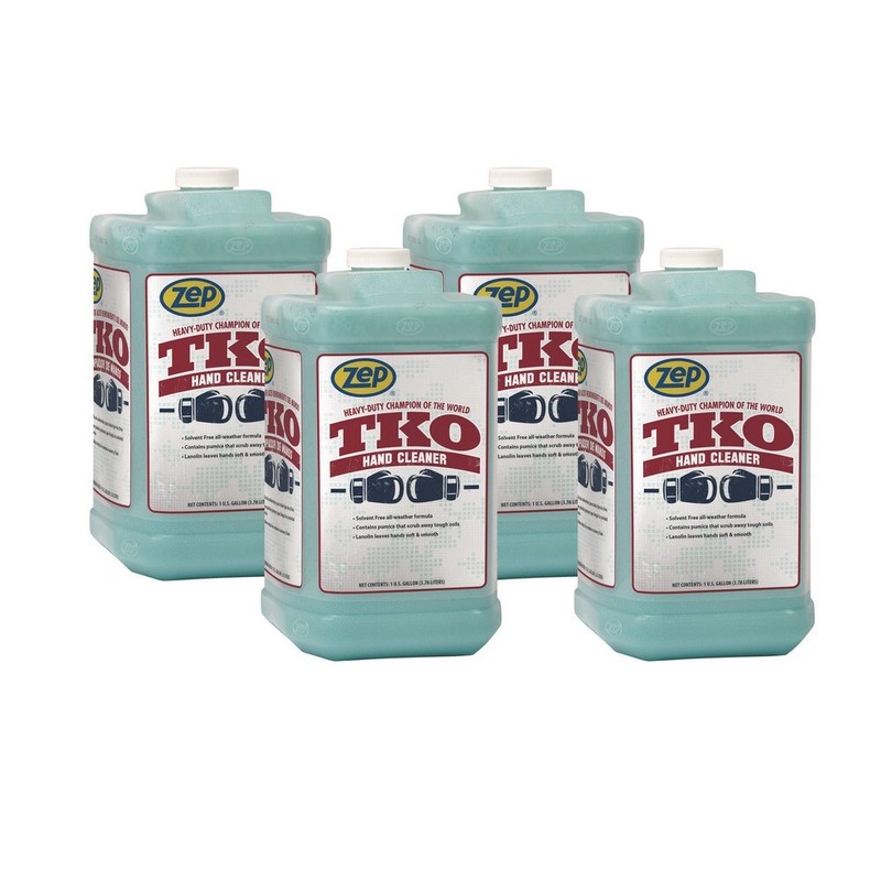 Zep Commercial R54824 1 gal. TKO Hand Cleaner - Lemon Lime Scent (4/Carton) New