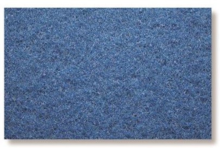 Square Scrub Blue Driver Floor Pad 28in 10 Pads SS P1428BLU