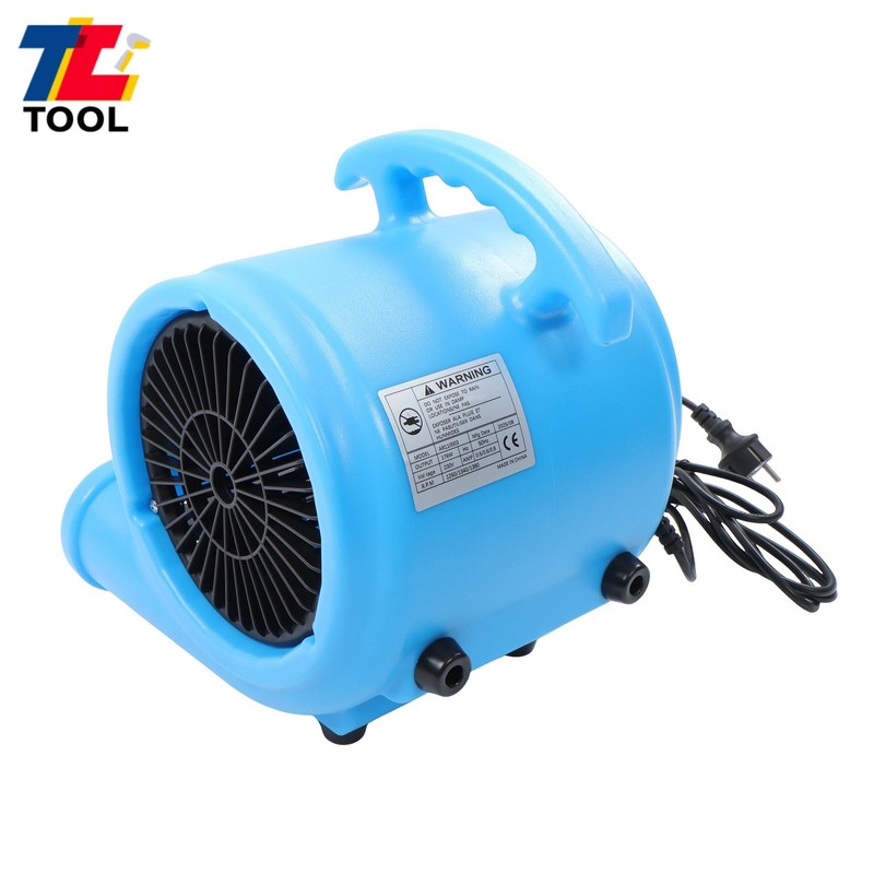 1/2 HP 2800 CFM 3-Speed Adjustable Air Mover Carpet Dryer Floor Fan Cooling Fan