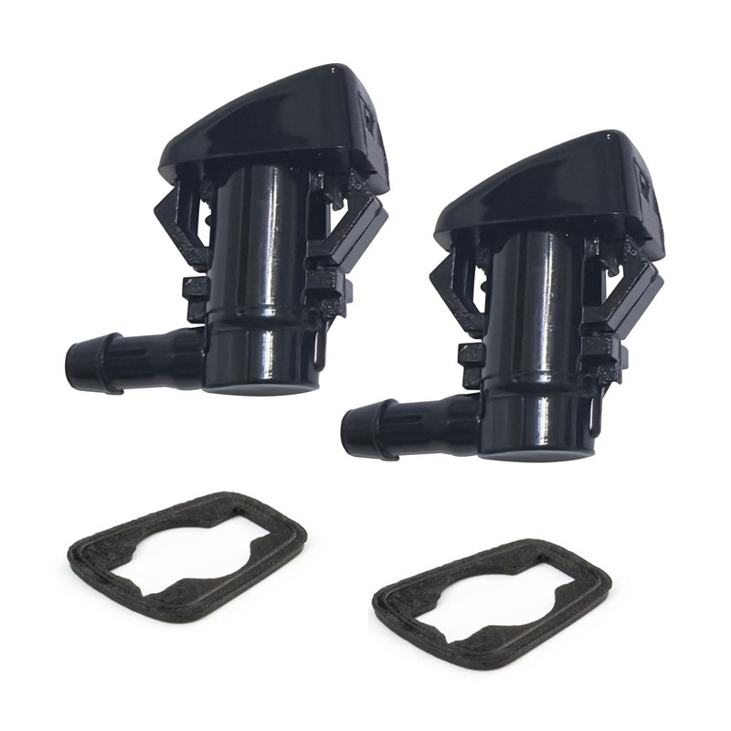 Front Windshield Washer Nozzle Kit fit for 2011-2023 Dodge Durango, 11-23 Jee...
