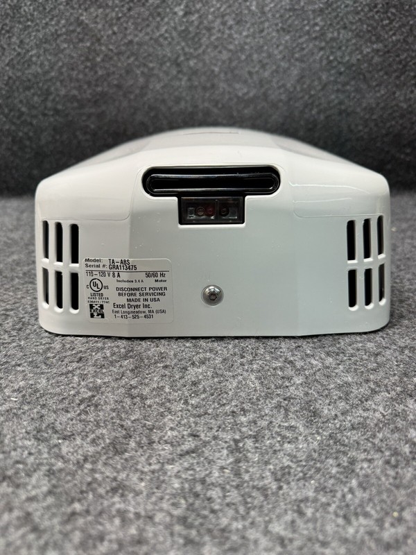 Excel Automatic Hand Dryer Motion Sensor White Wall Mount TA-ABS-110-120V TA-ABS gallery