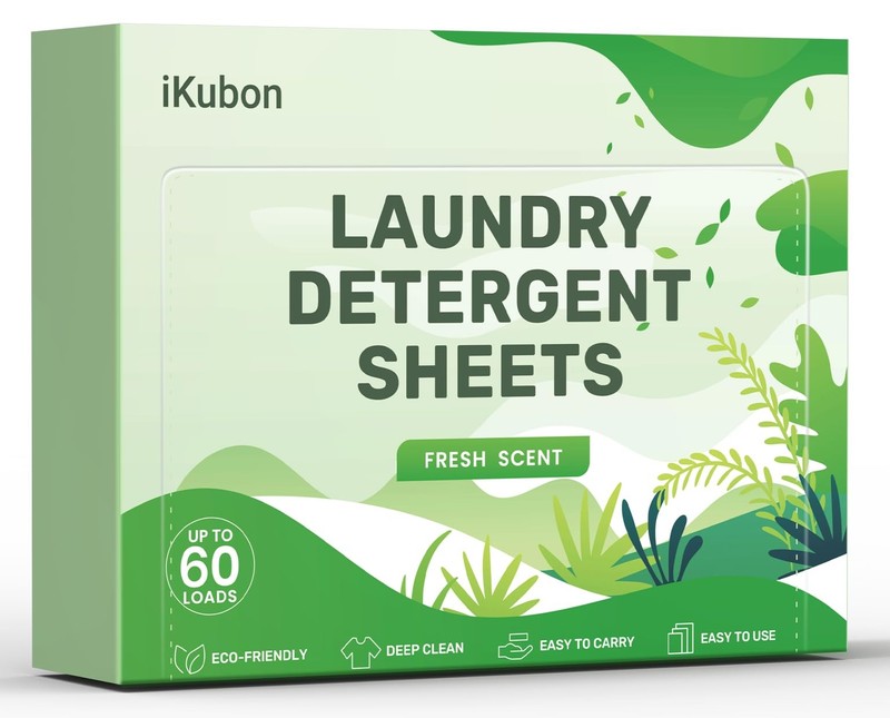 Laundry Detergent Sheets, Hypoallergenic Sheets 30 Count (Pack of 1)