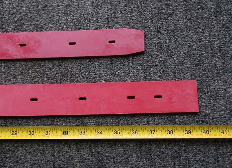 SQUEEGEE BLADE SET FOR WINDSOR CHARIOT 2 iSCRUB 20, 86326060, 86326070, 6E15 gallery
