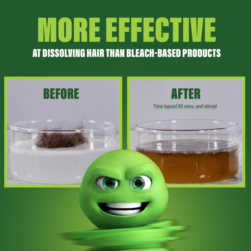 Green Gobbler Drain Clog Dissolver, Opener-Cleaner 1 Pack, gallery