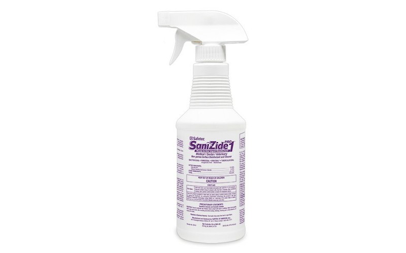 Safetec #35910 SaniZide Pro 1 Surface Disinfectant Spray 32oz, 6 Bottles/Case