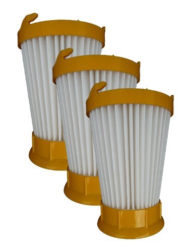 (3) Eureka DCF-2 Hepa Filtration Pleated Washable Dirt Cup Vacuum Filter 6180…