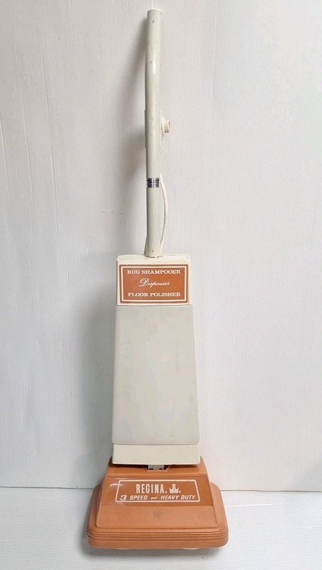 Vintage Regina Heavy Duty Rug Shampooer Floor Buffer Polisher Scrubber Waxer