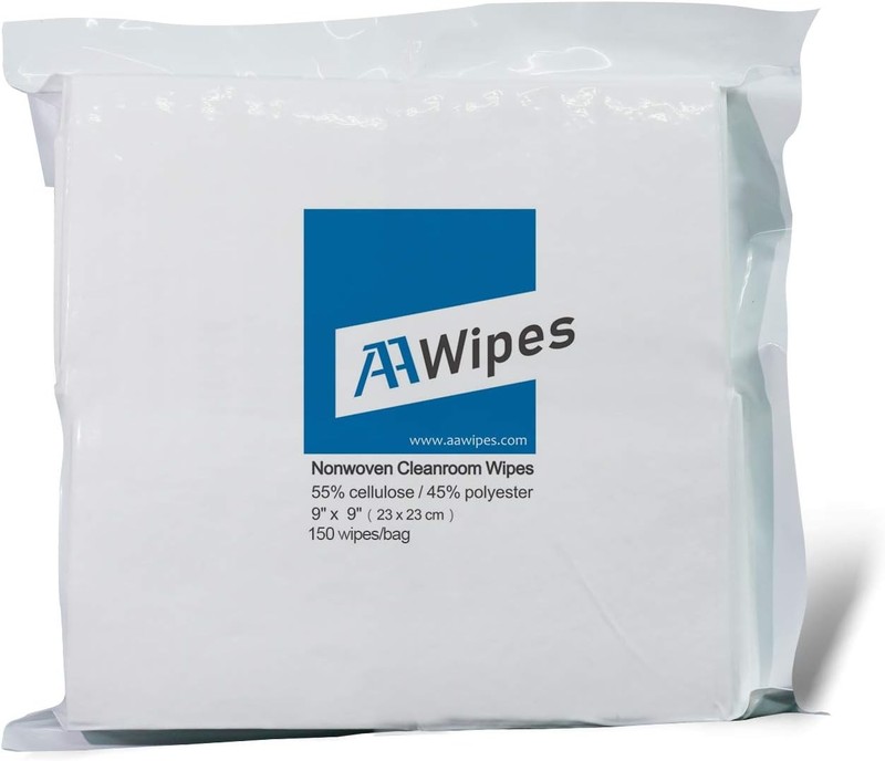 Industrial Cleaning Wipes Nonwoven Lint Free Cloth 150 Pack