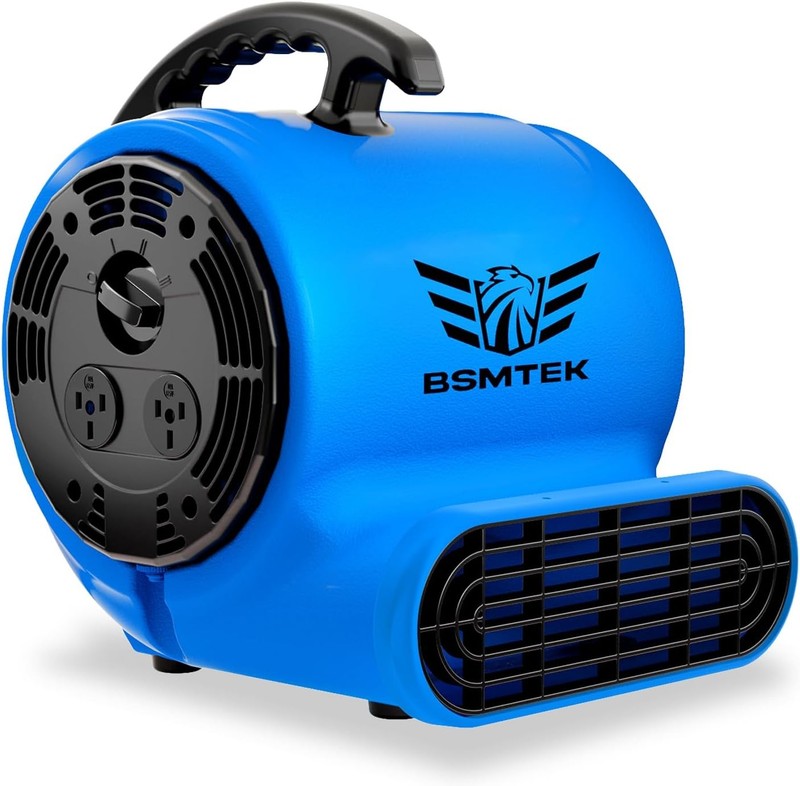 Air Mover Blower Fan 1200CFM 1/3HP Carpet Dryer