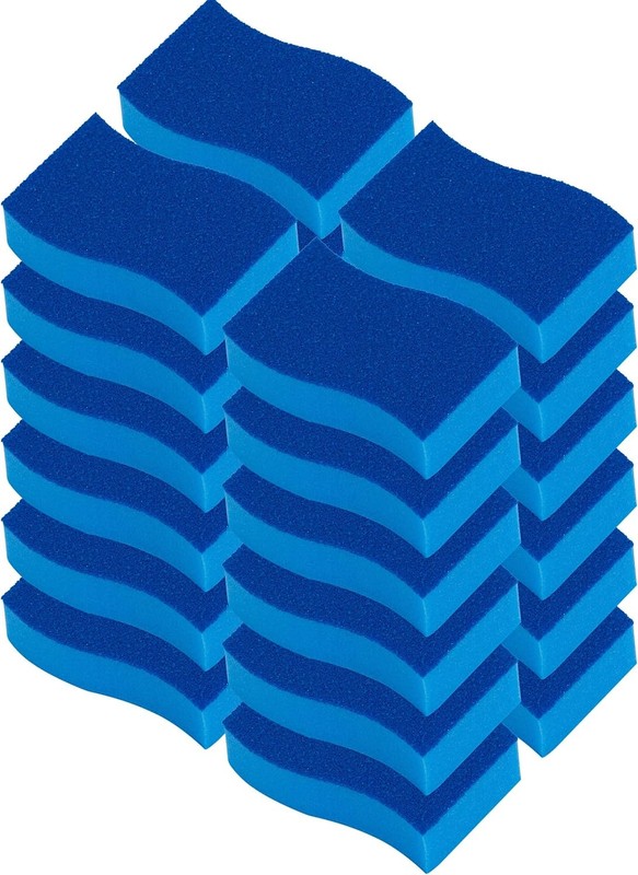 Elitra Home Heavy Duty Scrubber Sponge with Smell Resistant Hydrophilic Foam