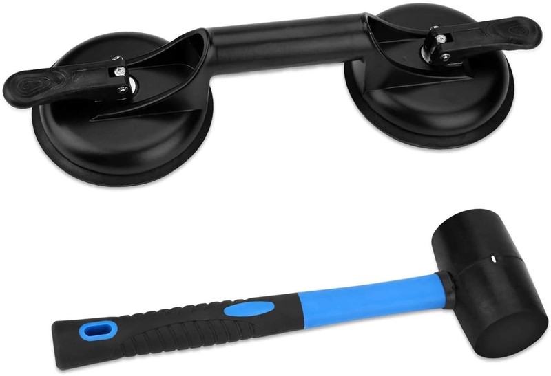 FCHO Floor Gap Fixer Tool for Laminate Repair Include Suction Blue