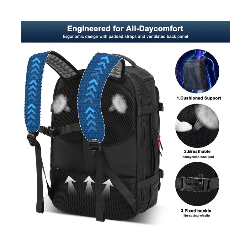 Vacuum Backpack Travel- 60L Expandable Airback Vacuum Seal Compression Vacpac... gallery