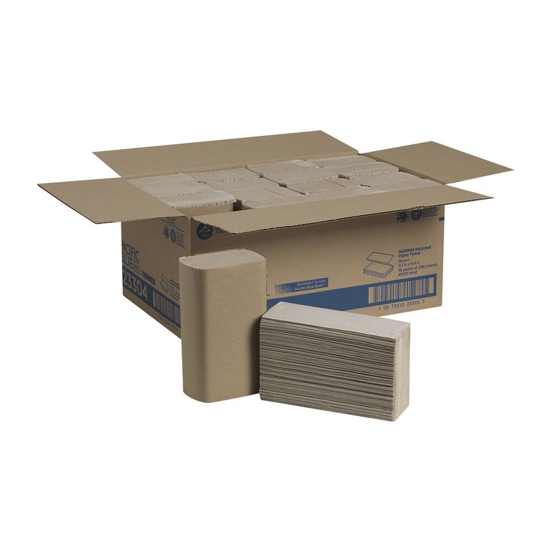 Georgia Pacific Professional 23304 1-Ply M-Fold Towels – Brown (16/Carton) New