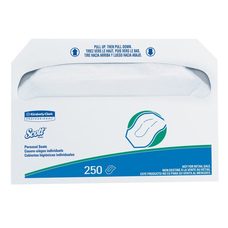 Scott Surpass Toilet Seat Cover 250 per Pack 39000