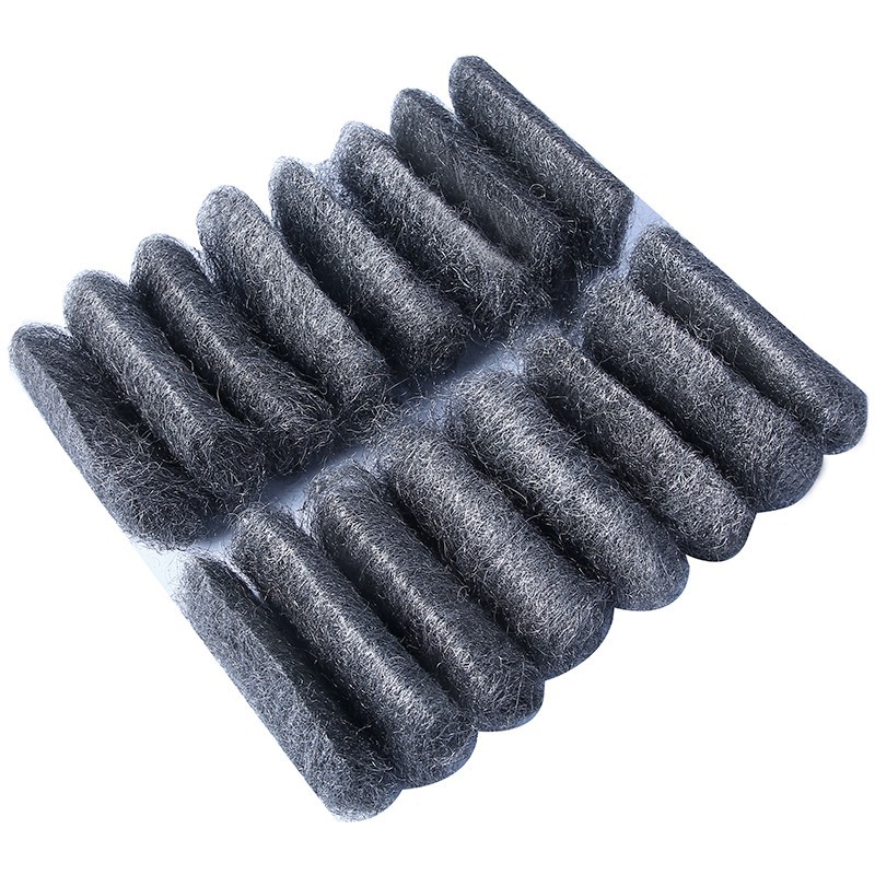 16 Pads Steel Wool Grade #1 MEDIUM Grade for Cleaning & Preparing, Mice Control gallery