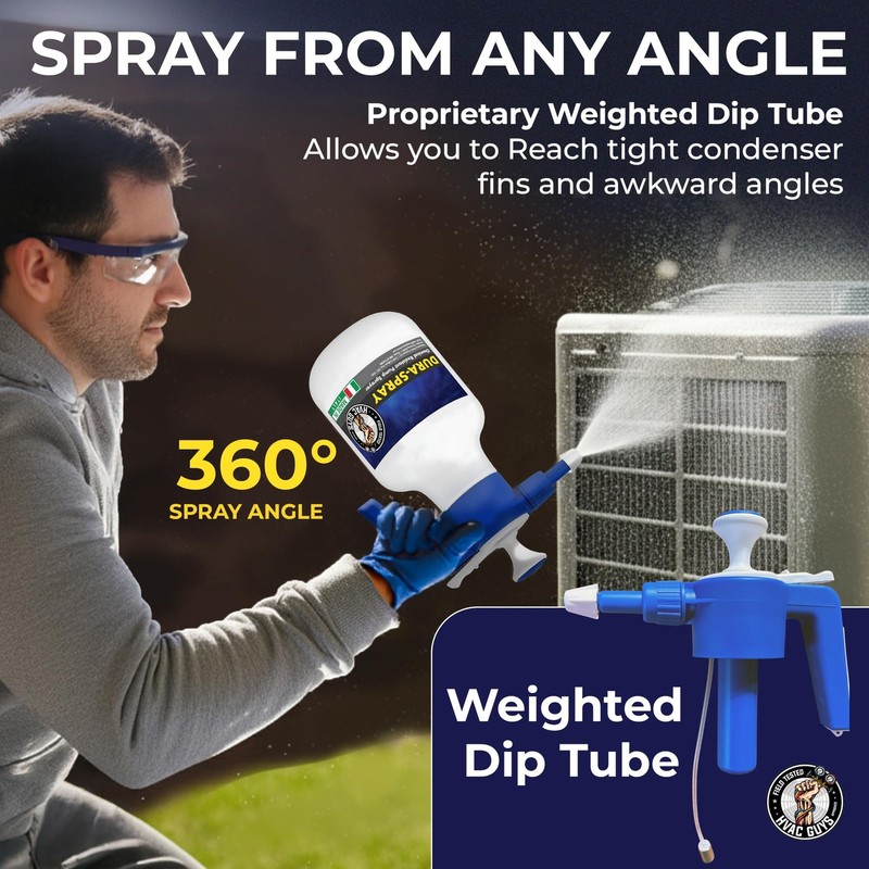 DuraSpray Coil Cleaner Pump Sprayer | 48oz Sprayer, Yellow gallery