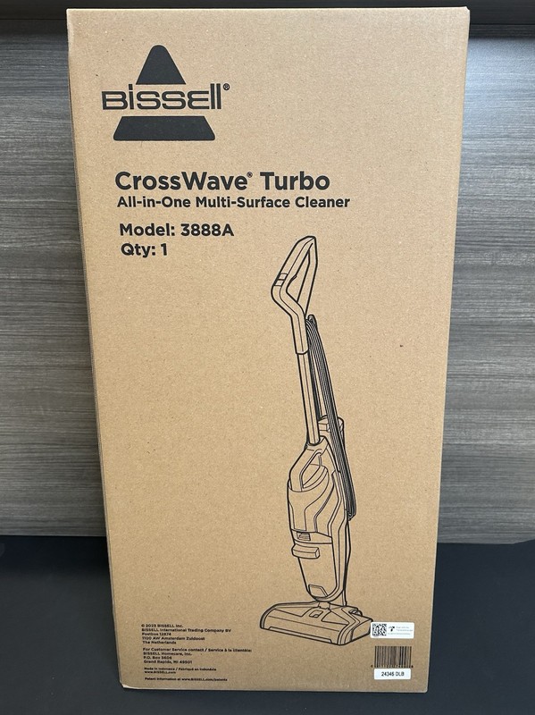 BISSELL Crosswave Turbo Vacuum Mop All in One Wet and Dry Vac Combo, 3888A gallery