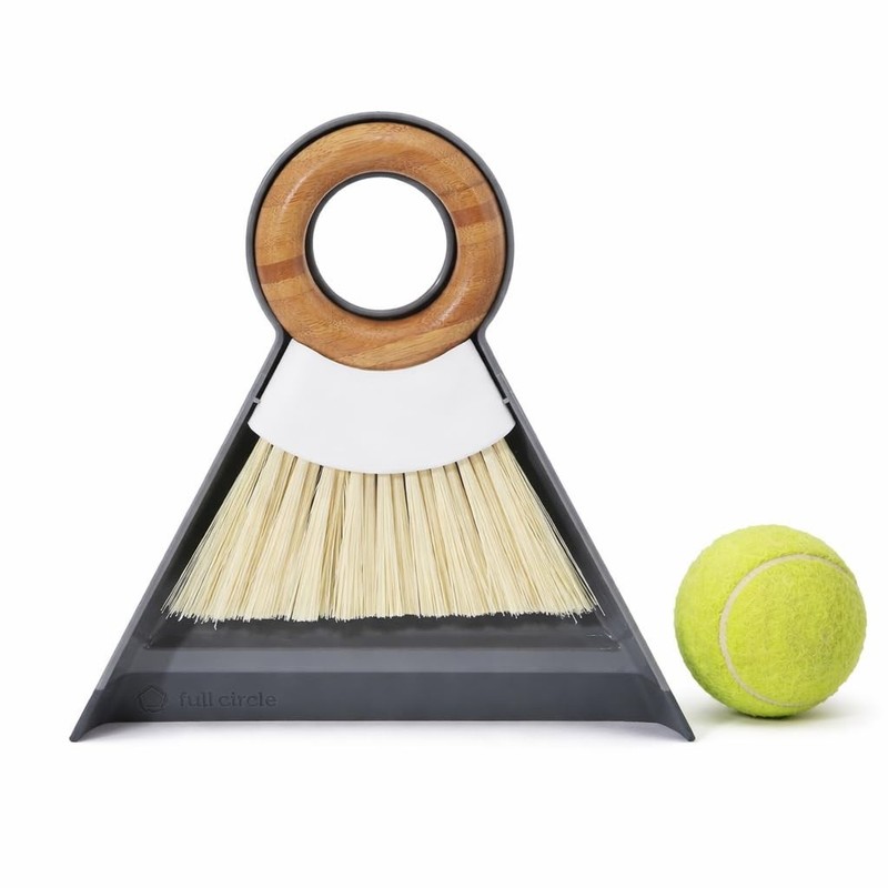 Full Circle Tiny Team Mini Compact Brush Dustpan Set Portable Handheld Broom gallery
