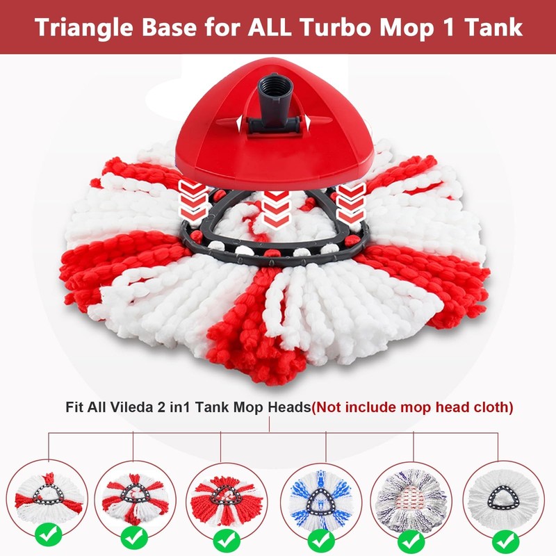 Spin Mop Base for Vileda/Cedar EasyWring Microfibre Spin Mop 1 Tank System - ... gallery