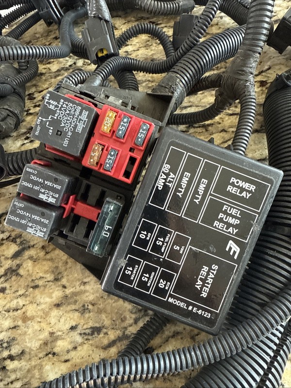 Hydramaster Titan 875 Engine Main Wire Harness Model #E-6123
