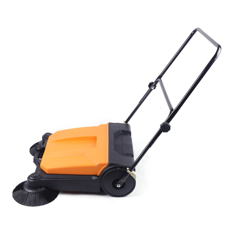 Floor Sweeper Commercial Industrial Large Area Hand Push Brush Eco-Friendly gallery