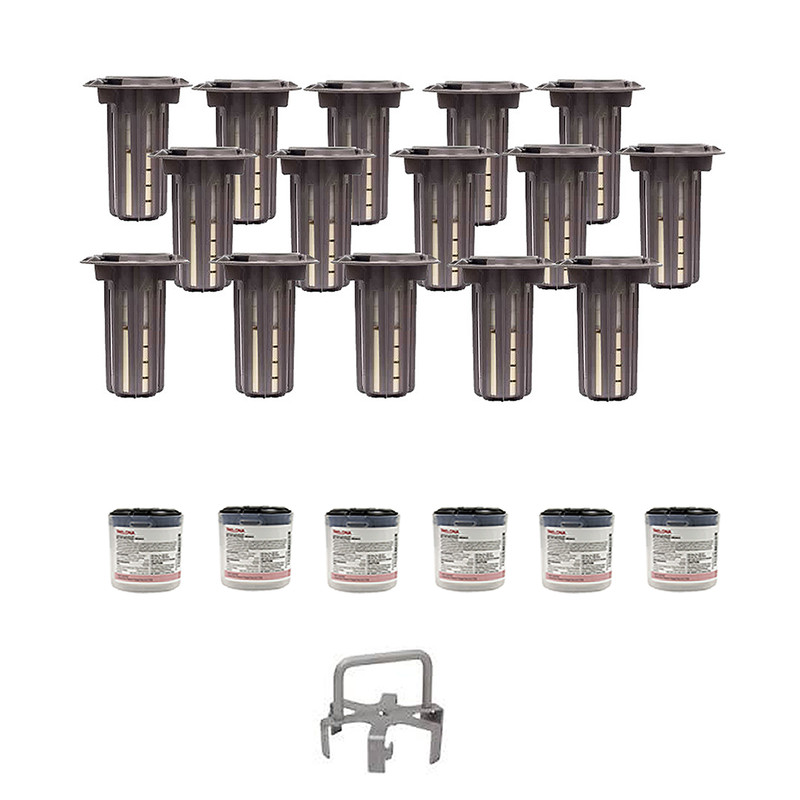 Advance Ter mite Control Bait Station System 15 stations 6 Baits 1 Spider Tool