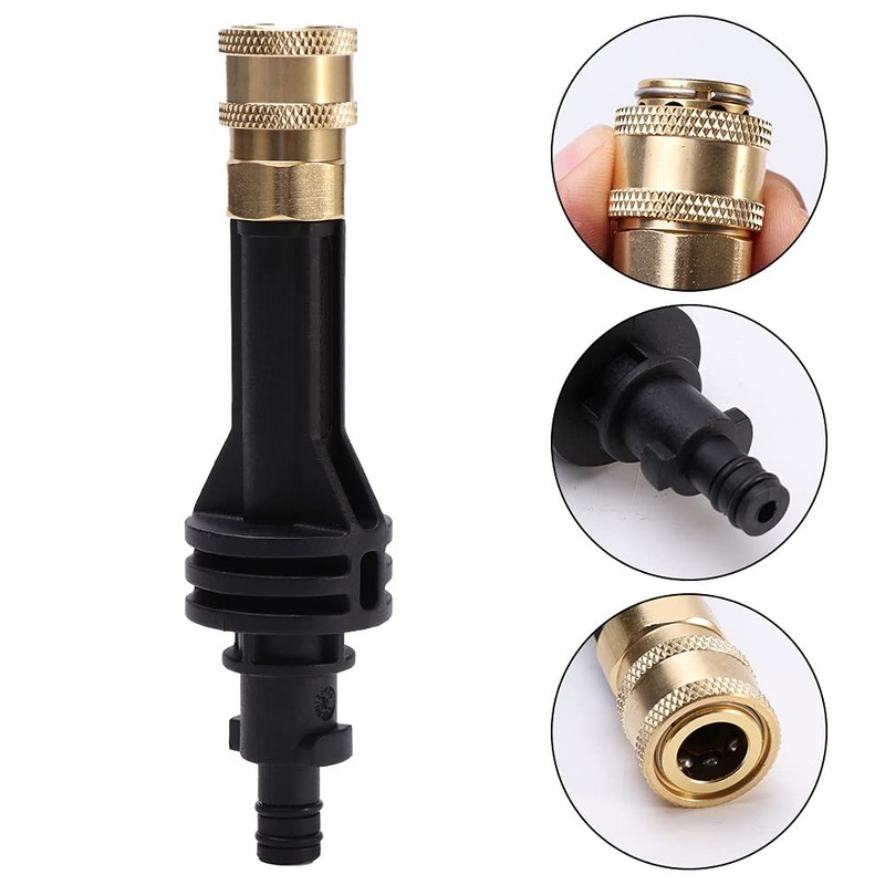 5.9 inch Short Lance Extension Rod Adapter for Worx WG629E WG630 WU629 Black gallery