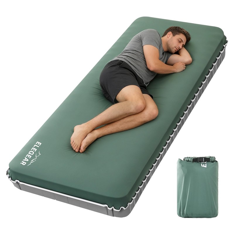 Elegear Air & Foam Camping Mattress, CumbreX™ 4" Ultra-Thick Memory Foam S