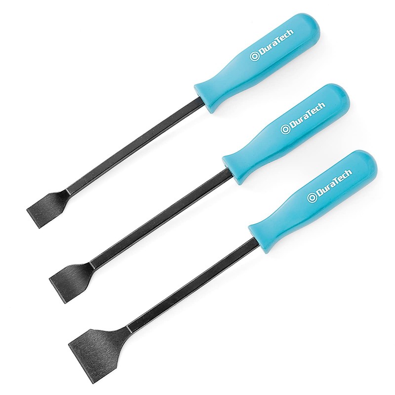 DURATECH Gasket Scraper Set, 3-Piece, 3/4″,1″,1-1/2″, Sharp Edge, Drop…