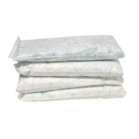 Spilfyter M-66 Sorbent Pillow, 5 Gal, 8 In X 17 In, Oil, White, 10 Pk