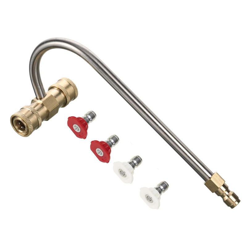 Tool Daily Gutter Cleaner Attachment for 8.85 x 2.75 x 3.93 inches, Silver