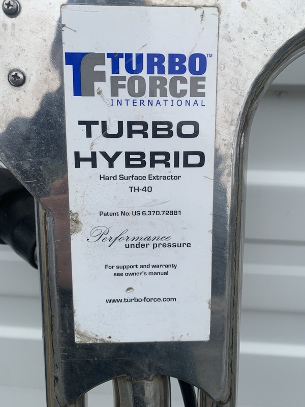 Turbo Force TH-40 Turbo Hybrid Hard Surface cleaner Wand gallery