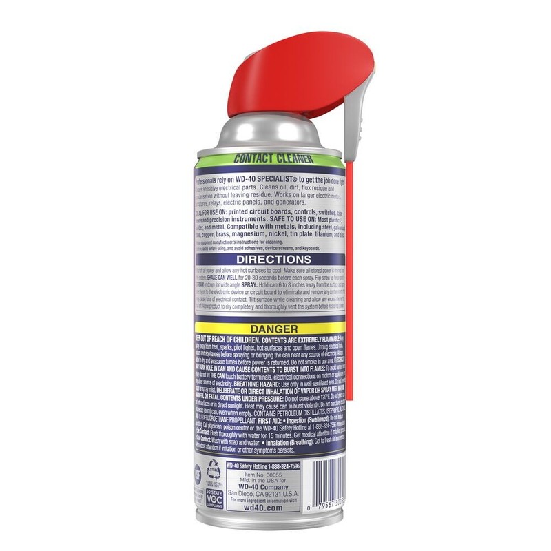 WD-40 Specialist Electrical Contact Cleaner, 11 oz gallery