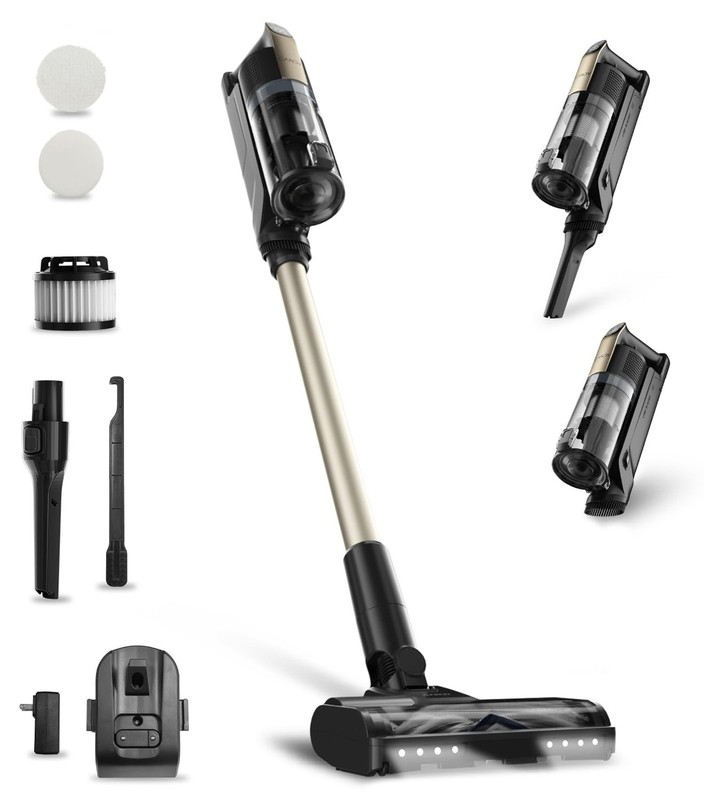 CANDY Cordless Vacuum Cleaner,65Mins Stick Vacuum Cleaners for Home,400W/190A...