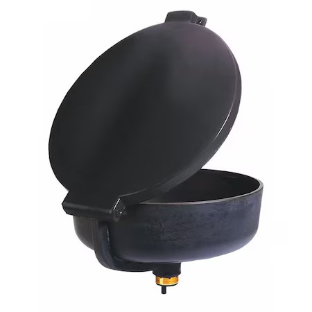 Pig Drm138-Bk Drum Funnel, Black, 11-1/2" H, 17-3/4" Dia.