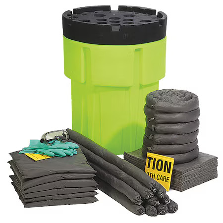 Spilltech Spku-65-Hv Spill Kit/Station, Drum, Universal