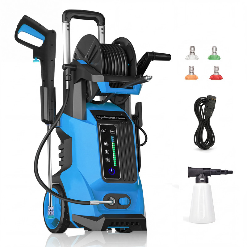 5200 PSI Pressure Washer] 5200 PSI Electric Pressure Washer | 3.6 GPM Power Wash