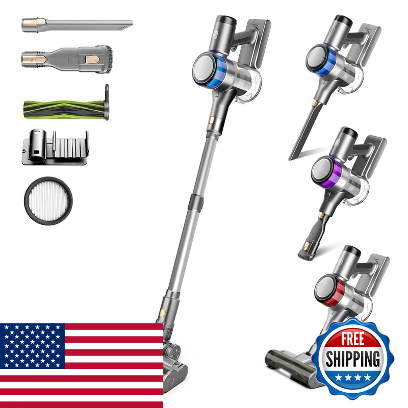 Dzaki S9X Vacuum Cleaners For Home400W 50Kpa Cordless Stick Vacuum Cleanerup To