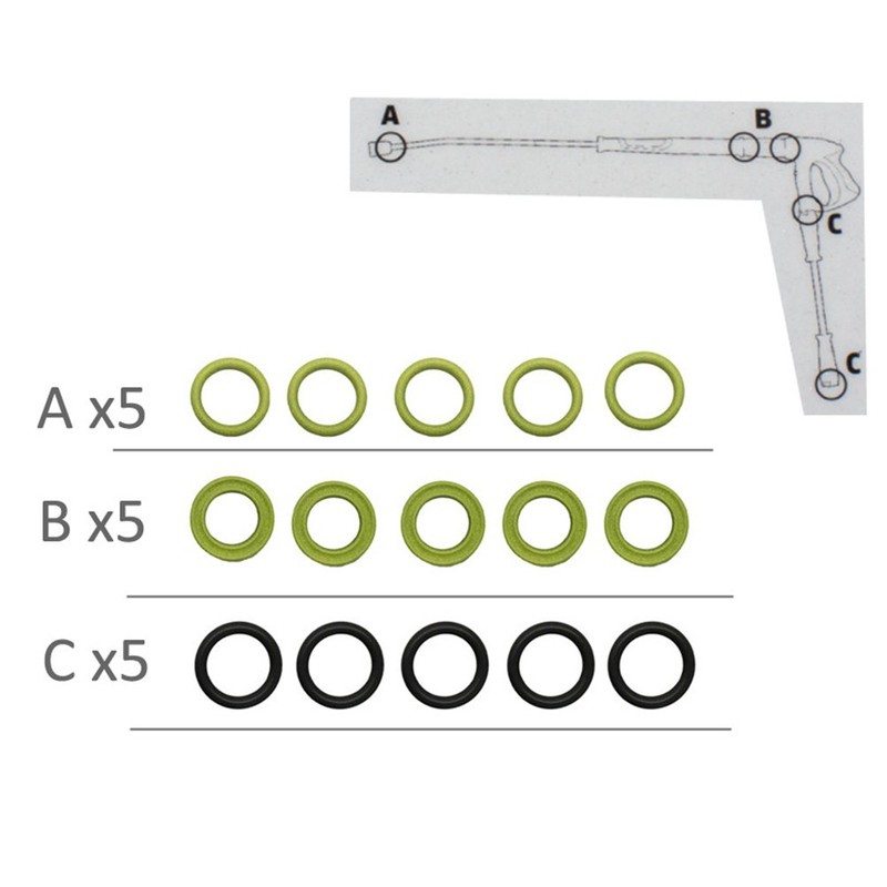 Spare parts set silicone seal industrial 2.880-001.0 accessories