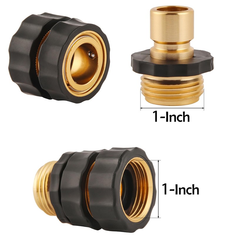 BILAL 6 Set Quick Connect Hose Fittings for Garden 3/4 Inch, 6 gallery