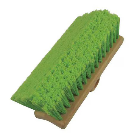 Michigan Brush Sr52062 6 In W Scrub Brush, 7 5/8 In L Handle, 10 In L Brush,