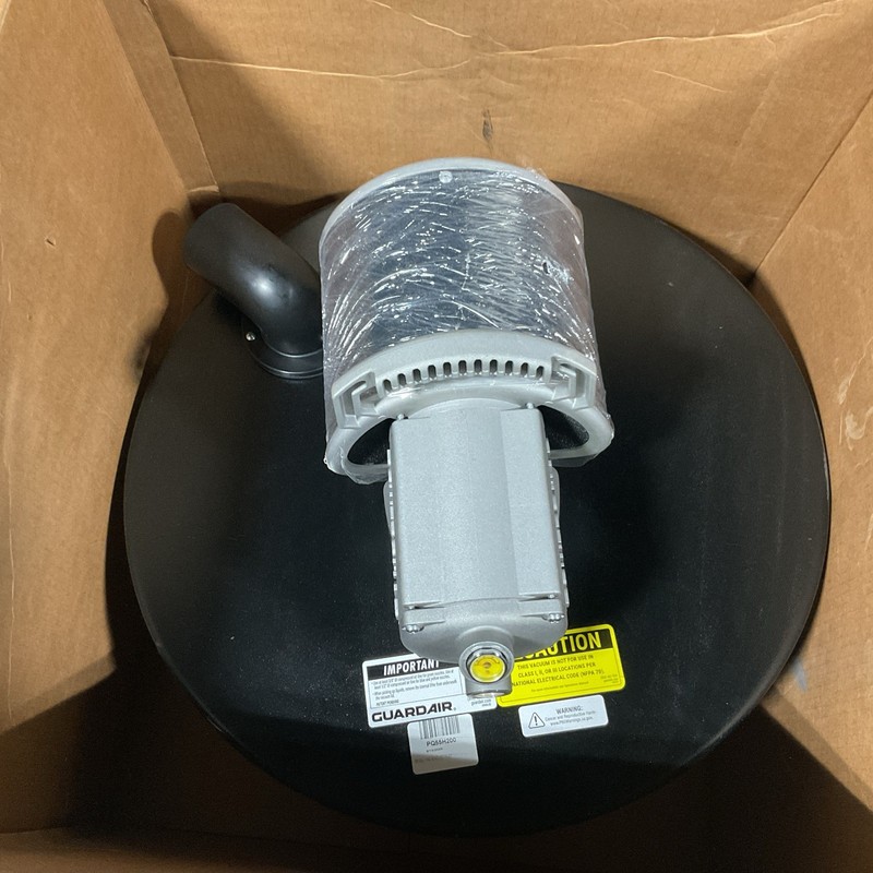 GUARDAIR PQ55H200 PowerQUAD™ 55 Gallon Vacuum Head, 149 cfm, 2″ Hose, 1/2″ Air