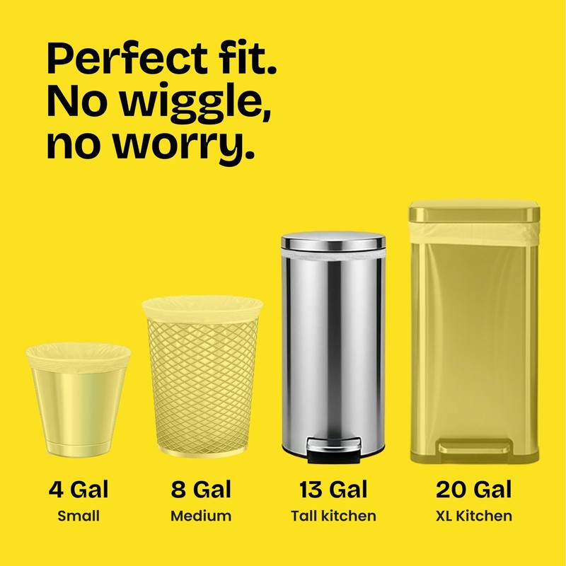 Glad Forceflex Tall Kitchen Trash Bags 13 Gallon Gain Original 140 Count gallery